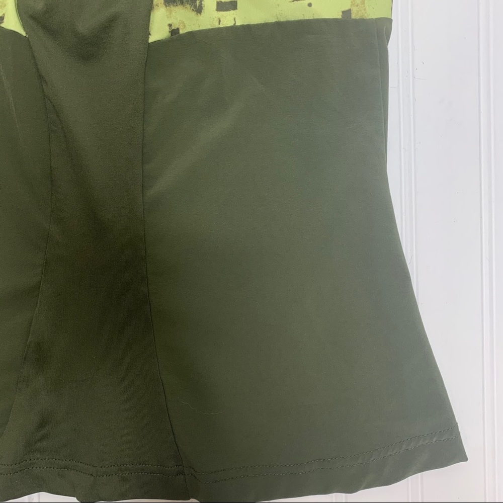 Columbia Light & Dark Green Razor Back Tank - Picture 12 of 14